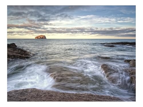 1500 Teile Puzzles – Herausforderung Spielzeug-Küste,Schottland,Landschaft 87x57cm von THISIT