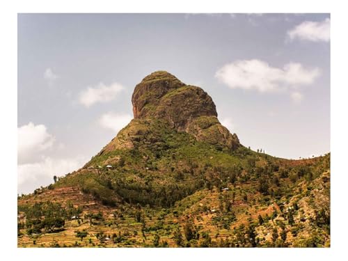 1500 Teile Puzzles – Herausforderungsspielzeug-Berg,Wolken,Natur,Landschaft 87x57cm von THISIT