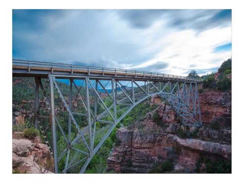 1500 Teile Puzzles – Herausforderungsspielzeug-Brücke,Berge,Felsen 87x57cm 1500 Teile Puzzles – Herausforderungsspielzeug-Brücke,Berge,Felsen 87x57cm von THISIT