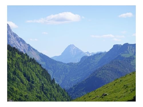 1500 Teile Puzzles – Herausforderungsspielzeug-Hänge,Berge,Wälder,Landschaft 87x57cm von THISIT