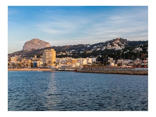 1500 Teile Puzzles für Erwachsene PäDagogisches Spiel-Gebäude,Felsen,Meer 87x57cm von THISIT