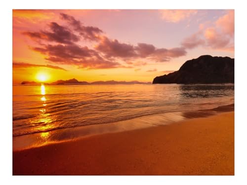 1500 Teile Puzzles für Erwachsene PäDagogisches Spiel-Küste,Strand,Meer 87x57cm von THISIT