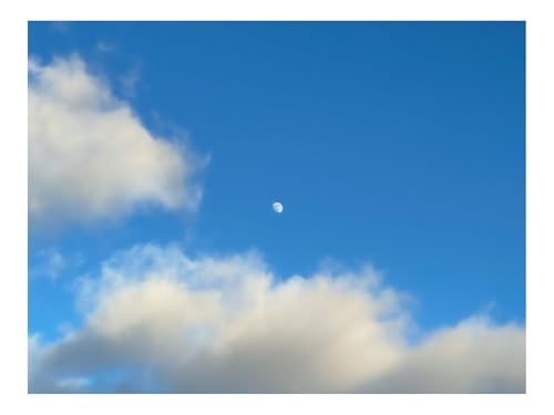 1500 Teile Puzzles für Erwachsene PäDagogisches Spiel-Wolken,Mond,Himmel 87x57cm von THISIT