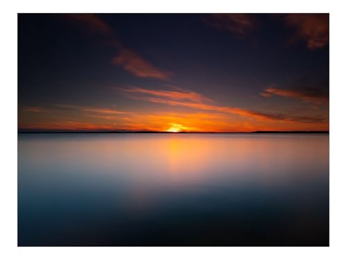 1500 Teile WunderschöNes Dekoration Puzzle Geschenke-Sonnenuntergang,Horizont,Sonne,Dämmerung 87x57cm von THISIT