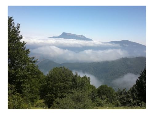 1500 Teilige Puzzles für Erwachsene Lernspiel-Berge,Himmel,Nebel,Natur 87x57cm von THISIT