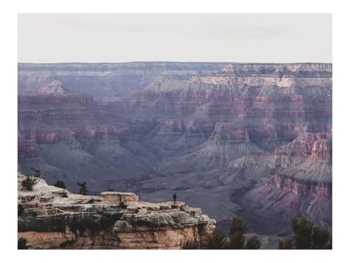 1500 Teilige Puzzles für Erwachsene Lernspiel-Canyon,Klippen,Silhouette 87x57cm von THISIT