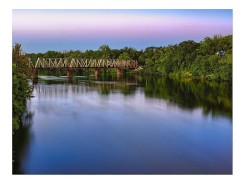 500 Teile Erwachsenenpuzzle ab 14 Jahren-Brücke,Fluss,glatt,Oberfläche 52x38cm 500 Teile Erwachsenenpuzzle ab 14 Jahren-Brücke,Fluss,glatt,Oberfläche 52x38cm von THISIT