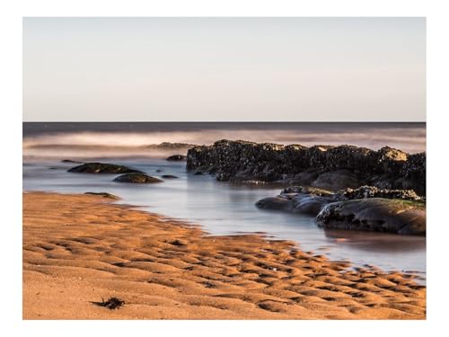 500 Teile Erwachsenenpuzzle ab 14 Jahren-Küste,Steine,Sand 52x38cm von THISIT