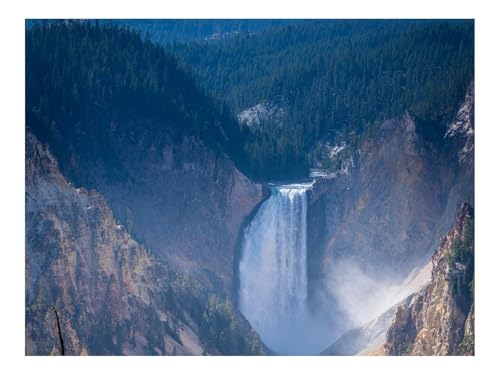 500 Teile Erwachsenenpuzzle ab 14 Jahren-Wasserfall,Felsen,Bäume,Wälder 52x38cm 500 Teile Erwachsenenpuzzle ab 14 Jahren-Wasserfall,Felsen,Bäume,Wälder 52x38cm von THISIT