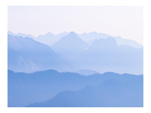 500 Teile Puzzle Erwachsene-Berge,Felsen,Wälder,Bäume,Entfernung 52x38cm von THISIT