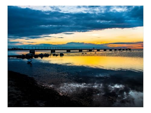 500 Teile Puzzle für Erwachsene Und Kinder ab 14 Jahren-Brücke,Wasser,Wolken 52x38cm 500 Teile Puzzle für Erwachsene Und Kinder ab 14 Jahren-Brücke,Wasser,Wolken 52x38cm von THISIT