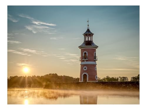 500 Teile Puzzle für Erwachsene Und Kinder ab 14 Jahren-Turm,Balkone,Teich,Spiegelung 52x38cm 500 Teile Puzzle für Erwachsene Und Kinder ab 14 Jahren-Turm,Balkone,Teich,Spiegelung 52x38cm von THISIT
