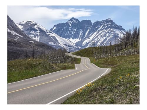 500 Teile Puzzles-Geschenk,Clevere RäTsel-Straße,Kurven,Feld,Berge,Landschaft 52x38cm 500 Teile Puzzles-Geschenk,Clevere RäTsel-Straße,Kurven,Feld,Berge,Landschaft 52x38cm von THISIT