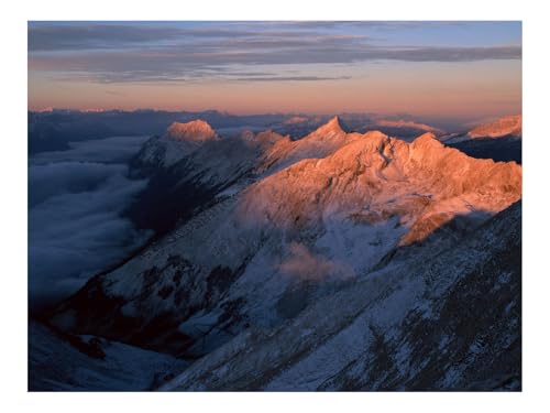 500 Teile Puzzles – Herausforderung Spielzeug-Berge,Größe,Höhe,Morgen 52x38cm von THISIT