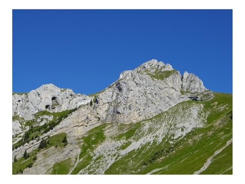 500 Teile Puzzles – Herausforderung Spielzeug-Berge,Tal,Landschaft,Natur 52x38cm von THISIT
