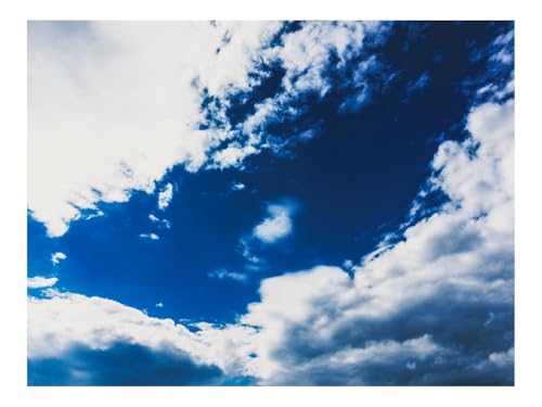 500 Teile Puzzles – Herausforderung Spielzeug-Wolken,Himmel,blau 52x38cm von THISIT
