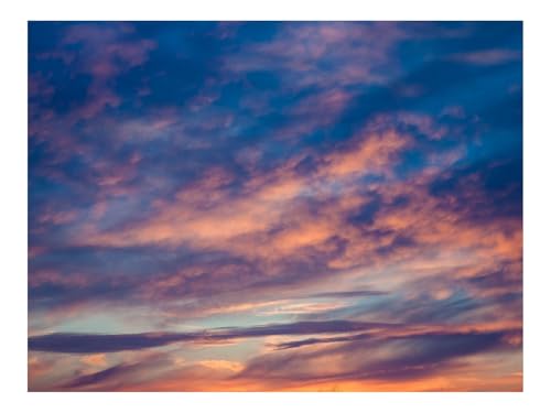 500 Teile Puzzles – Herausforderung Spielzeug-Wolken,Sonnenuntergang,porös 52x38cm von THISIT