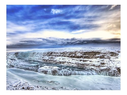 500 Teile Puzzles für Erwachsene Kinder-Berge,Felsen,EIS,Kälte 52x38cm von THISIT
