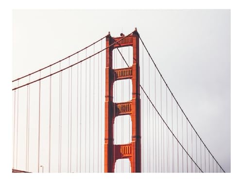 500 Teile Puzzles für Erwachsene PäDagogisches Spiel-Brücke,Architektur,Meer 52x38cm von THISIT