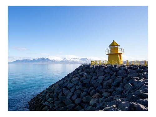 500 Teile Puzzles für Erwachsene PäDagogisches Spiel-Gebäude,Steine,Küste 52x38cm von THISIT