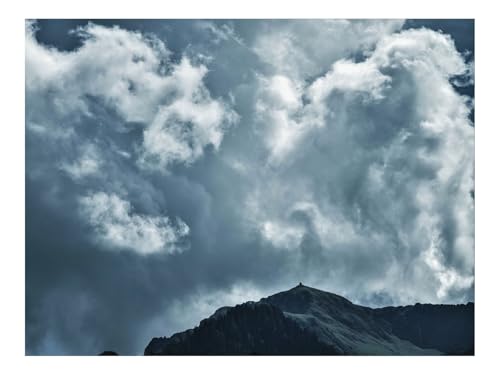500 Teile WunderschöNes Dekoration Puzzle Geschenke-Wolken,Berge,Himmel 52x38cm von THISIT