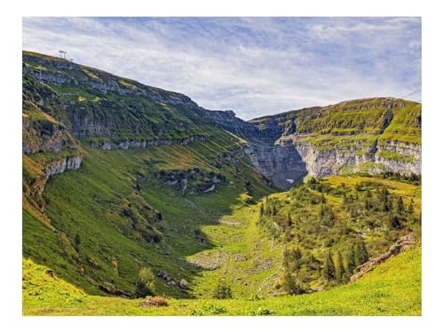 500 Teilige Puzzles für Erwachsene Lernspiel-Berg,Felsen,Tal,Bäume,Gras 52x38cm 500 Teilige Puzzles für Erwachsene Lernspiel-Berg,Felsen,Tal,Bäume,Gras 52x38cm von THISIT