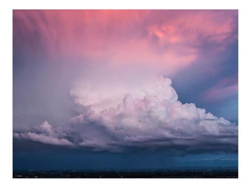 500 Teilige Puzzles für Erwachsene Lernspiel-Wolken,Cumulus,Gewitter 52x38cm von THISIT