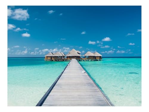 Puzzle 1000 Elemente - DIY-Spiel-Bungalow,Pier,Meer 70x50cm Puzzle 1000 Elemente - DIY-Spiel-Bungalow,Pier,Meer 70x50cm von THISIT