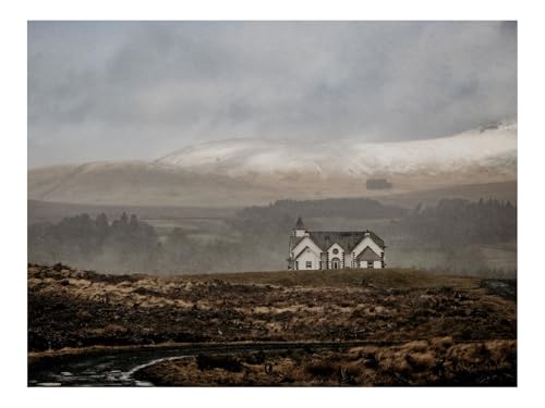 Puzzle 1000 Elemente - DIY-Spiel-Burg,Nebel,Tal 70x50cm von THISIT