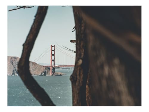 Puzzle 1000 Teile,Geschenke für MäNner/Frauen-Brücke,Felsen,Baum,Meer 70x50cm Puzzle 1000 Teile,Geschenke für MäNner/Frauen-Brücke,Felsen,Baum,Meer 70x50cm von THISIT