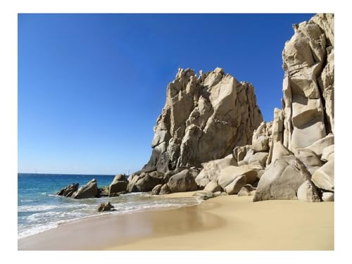 Puzzle 1000 Teile,Home Decor Geschenk-Küste,Felsen,Meer 70x50cm von THISIT