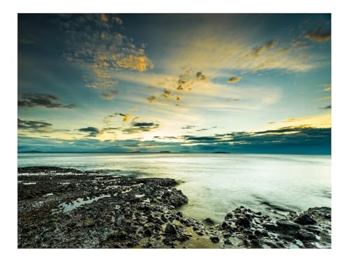 Puzzle 1000 Teile,Home Dekoration-Küste,Stein,Meer 70x50cm von THISIT