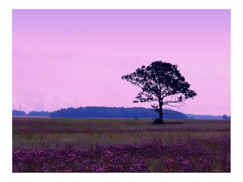 Puzzle 1000 Teile,Klassisches Lernspiel-Baum,Blumen,Gras,Bäume 70x50cm von THISIT