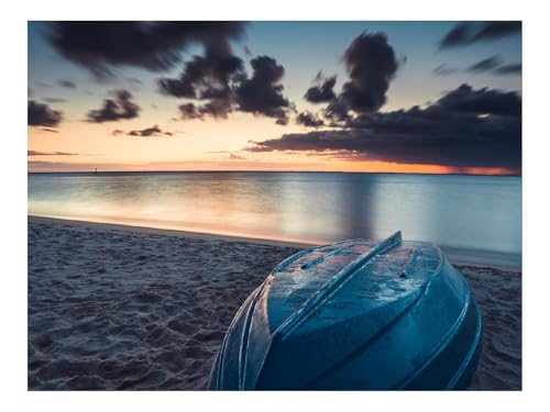 Puzzle 1000 Teile,Klassisches Lernspiel-Boot,Strand,Meer,Sand,Wasser,Dämmerung 70x50cm Puzzle 1000 Teile,Klassisches Lernspiel-Boot,Strand,Meer,Sand,Wasser,Dämmerung 70x50cm von THISIT
