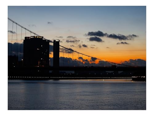 Puzzle 1000 Teile,Klassisches Lernspiel-Brücke,Architektur,Wasser 70x50cm von THISIT