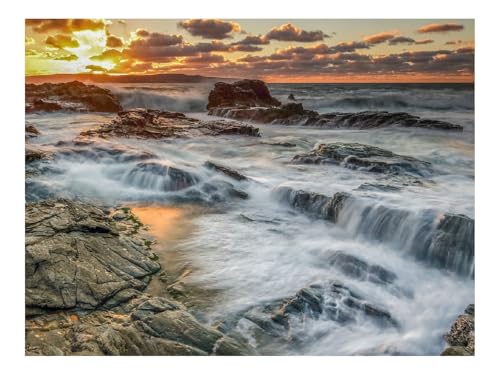 Puzzle 1000 Teile,Klassisches Lernspiel-Felsen,Steine,Riffe,Meer,Wellen,Sonnenuntergang 70x50cm Puzzle 1000 Teile,Klassisches Lernspiel-Felsen,Steine,Riffe,Meer,Wellen,Sonnenuntergang 70x50cm von THISIT