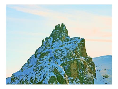 Puzzle 1000 Teile,Klassisches Lernspiel-Gipfel,Berg,Felsen,Bäume,Schnee,Verschneit 70x50cm Puzzle 1000 Teile,Klassisches Lernspiel-Gipfel,Berg,Felsen,Bäume,Schnee,Verschneit 70x50cm von THISIT