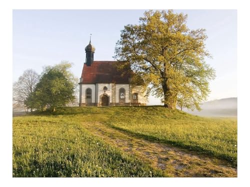 Puzzle 1000 Teile,Klassisches Lernspiel-Kapelle,Bayern,Deutschland 70x50cm von THISIT