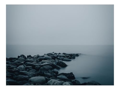 Puzzle 1000 Teile,Klassisches Lernspiel-Küste,Steine,Nebel,Wasser,Meer 70x50cm Puzzle 1000 Teile,Klassisches Lernspiel-Küste,Steine,Nebel,Wasser,Meer 70x50cm von THISIT