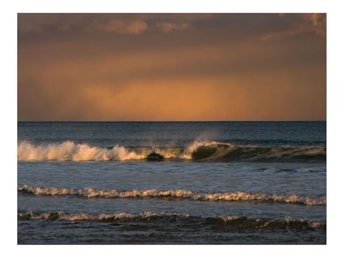 Puzzle 1000 Teile,Klassisches Lernspiel-Wellen,Meer,Sonnenuntergang,Horizont 70x50cm von THISIT