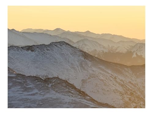 Puzzle 1000 Teile - Impossible Hard Challenge Puzzles-Berge,Schnee,Relief,Natur,Landschaft 70x50cm von THISIT