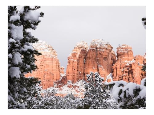 Puzzle 1500 Elemente - DIY-Spiel-Canyon,Felsen,Schnee 87x57cm Puzzle 1500 Elemente - DIY-Spiel-Canyon,Felsen,Schnee 87x57cm von THISIT