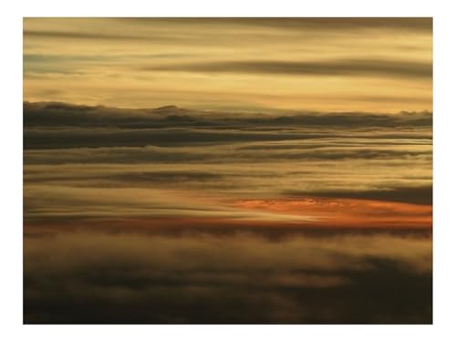 Puzzle 1500 Teile,Farbenfrohes Legespiel-Wolken,Sonnenuntergang,Himmel 87x57cm von THISIT