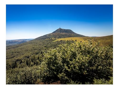 Puzzle 1500 Teile,Klassisches Lernspiel-Berge,Hügel,Bäume,Sträucher 87x57cm von THISIT