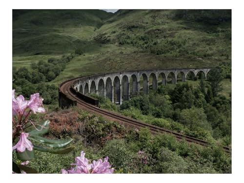 Puzzle 1500 Teile,Klassisches Lernspiel-Brücke,Eisenbahn,Berge 87x57cm Puzzle 1500 Teile,Klassisches Lernspiel-Brücke,Eisenbahn,Berge 87x57cm von THISIT