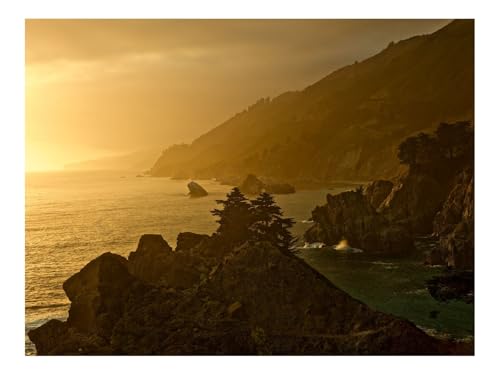 Puzzle 1500 Teile,Klassisches Lernspiel-Meer,Felsen,Sonnenuntergang,Küste,Abenddämmerung 87x57cm Puzzle 1500 Teile,Klassisches Lernspiel-Meer,Felsen,Sonnenuntergang,Küste,Abenddämmerung 87x57cm von THISIT