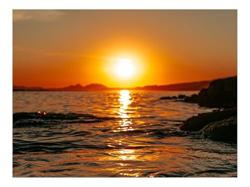 Puzzle 1500 Teile,Klassisches Lernspiel-Sonnenuntergang,Meer,Blendung,Felsen,Himmel 87x57cm Puzzle 1500 Teile,Klassisches Lernspiel-Sonnenuntergang,Meer,Blendung,Felsen,Himmel 87x57cm von THISIT