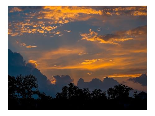 Puzzle 500 Elemente - DIY-Spiel-Wolken,Bäume,Silhouetten 52x38cm Puzzle 500 Elemente - DIY-Spiel-Wolken,Bäume,Silhouetten 52x38cm von THISIT