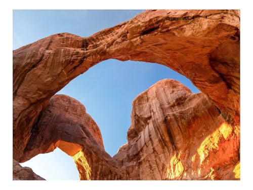 Puzzle 500 Teile,Buntes Legespiel-Felsen,Bogen,Schlucht,Landschaft,Natur 52x38cm von THISIT