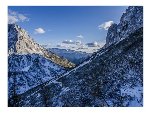 Puzzle 500 Teile,Geschenk für Mann und Frau-Berge,Schnee 52x38cm Puzzle 500 Teile,Geschenk für Mann und Frau-Berge,Schnee 52x38cm von THISIT